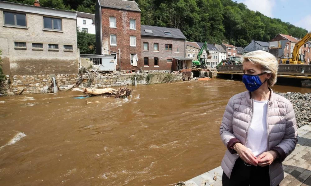 Η Ούρσουλα φον ντερ Λάιεν στο Βέλγιο: «Πόνεσε η καρδιά μου»
